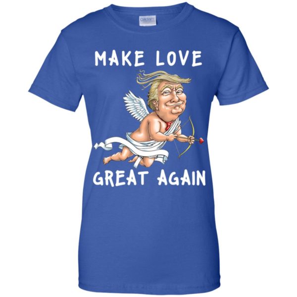 Valentine's Day Trump Make Love Great Again Shirt