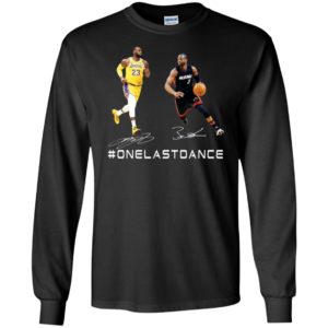 Dwyane Wade 3 Vs LeBron James 23 One Last Dance Shirt