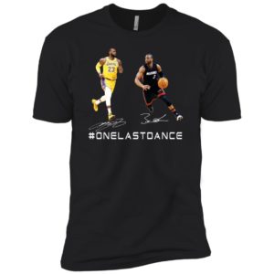Dwyane Wade 3 Vs LeBron James 23 One Last Dance Shirt