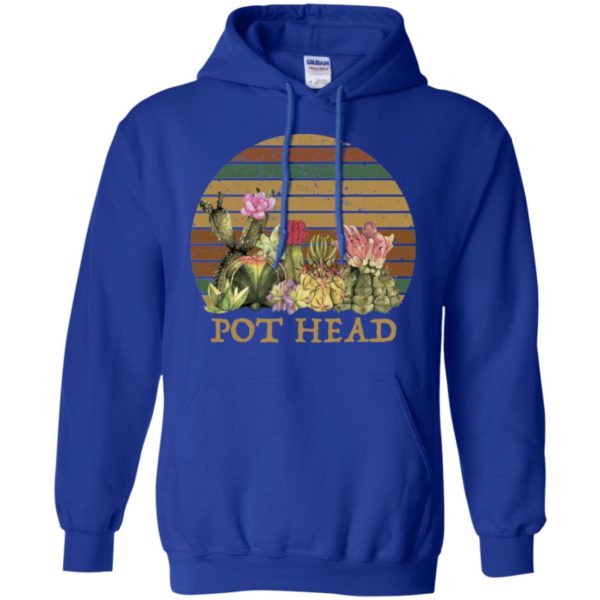 Sunset Retro Cactus Pot Head Shirt