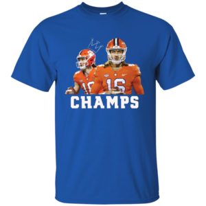 Trevor Champs Clemson Football Jersey 16 Win Shirt image Trevor Champs Clemson Football Jersey 16 Win Shirt