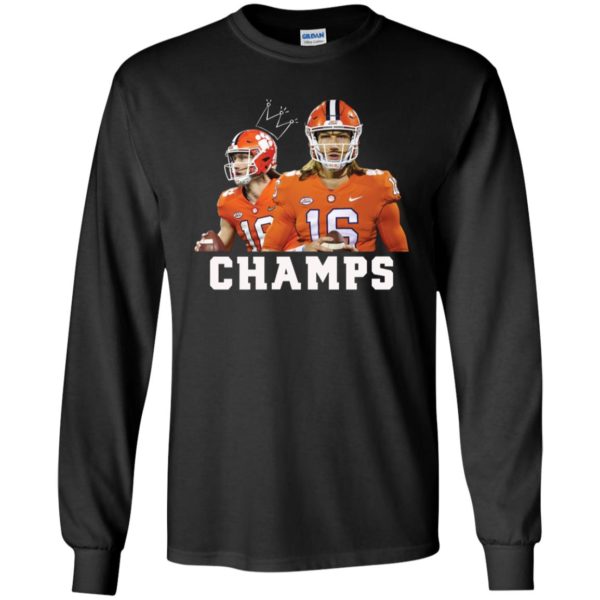 Trevor Champs Clemson Football Jersey 16 Win Shirt