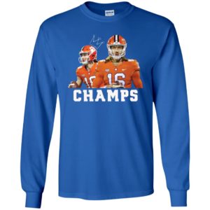 Trevor Champs Clemson Football Jersey 16 Win Shirt image Trevor Champs Clemson Football Jersey 16 Win Shirt