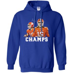 Trevor Champs Clemson Football Jersey 16 Win Shirt image Trevor Champs Clemson Football Jersey 16 Win Shirt