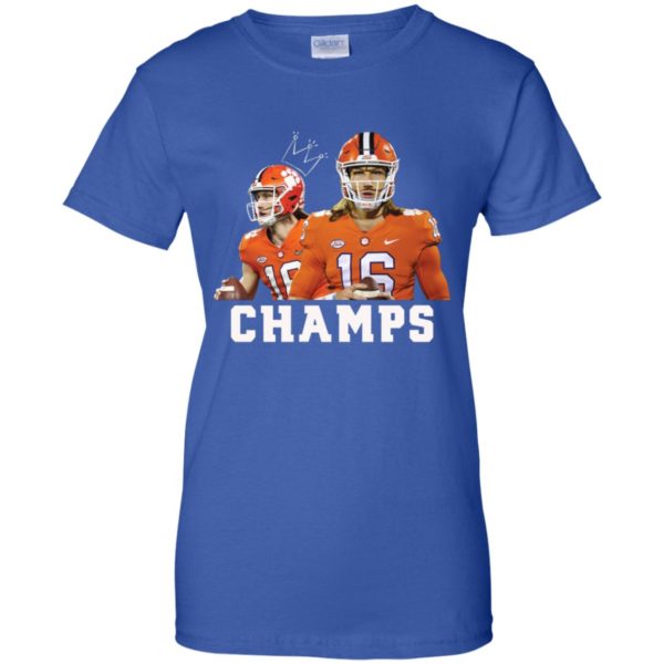 Trevor Champs Clemson Football Jersey 16 Win Shirt