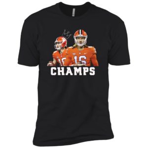 Trevor Champs Clemson Football Jersey 16 Win Shirt image Trevor Champs Clemson Football Jersey 16 Win Shirt