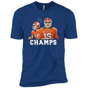 Trevor Champs Clemson Football Jersey 16 Win Shirt image Trevor Champs Clemson Football Jersey 16 Win Shirt