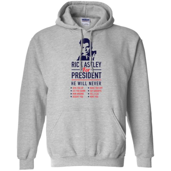 Rick Astley For President Shirt