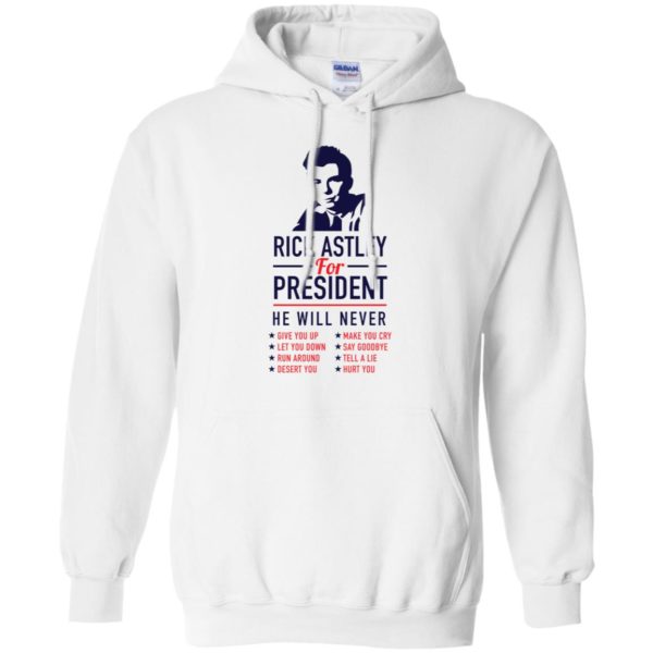 Rick Astley For President Shirt