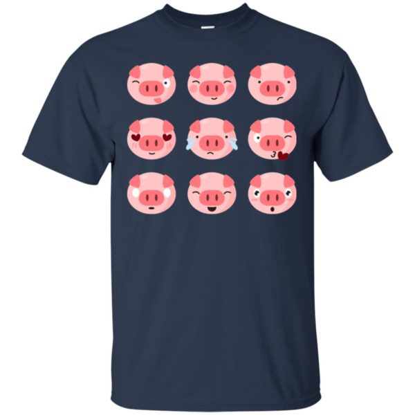 Pig Face Emojis New Year 2019 Shirt