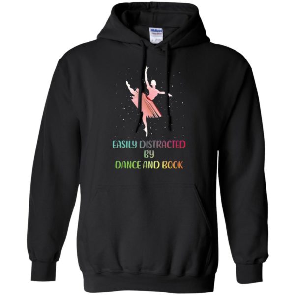 Easily Distracted by Dance And Book Shirt