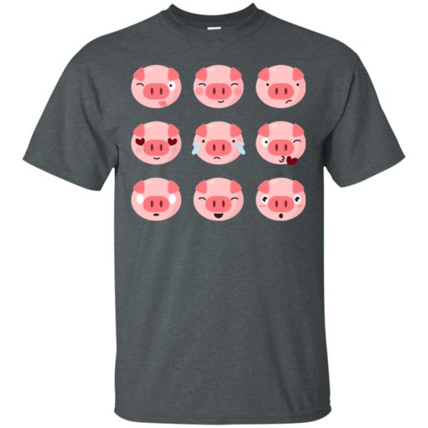 Pig Face Emojis New Year 2019 Shirt