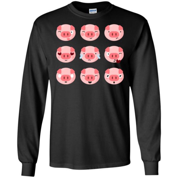 Pig Face Emojis New Year 2019 Shirt