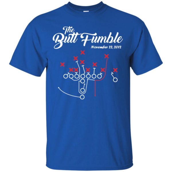 Butt Fumble Funny Football Playbook Shirt