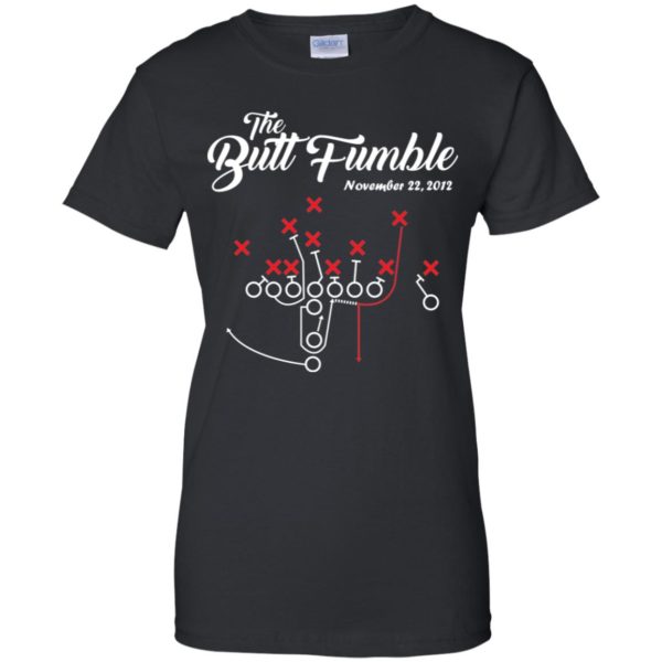 Butt Fumble Funny Football Playbook Shirt