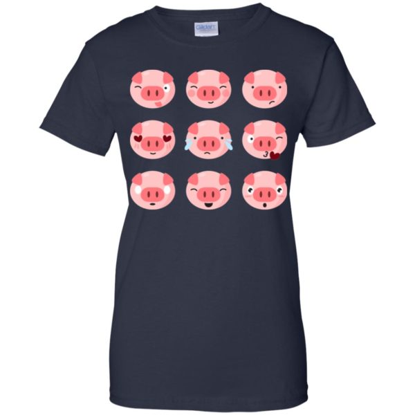 Pig Face Emojis New Year 2019 Shirt