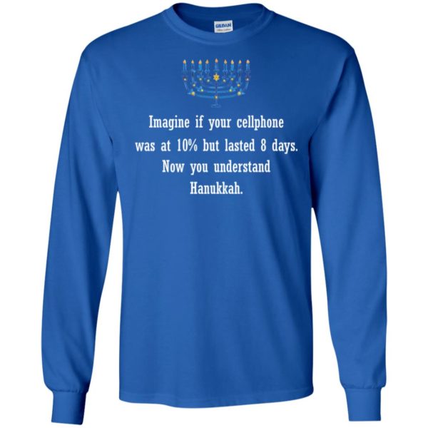 Funny Sarcastic Hanukkah Chanukah Cellphone Quote Shirt