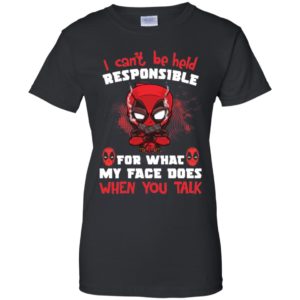 Deadpool I Can't Be Held Responsible Shirt