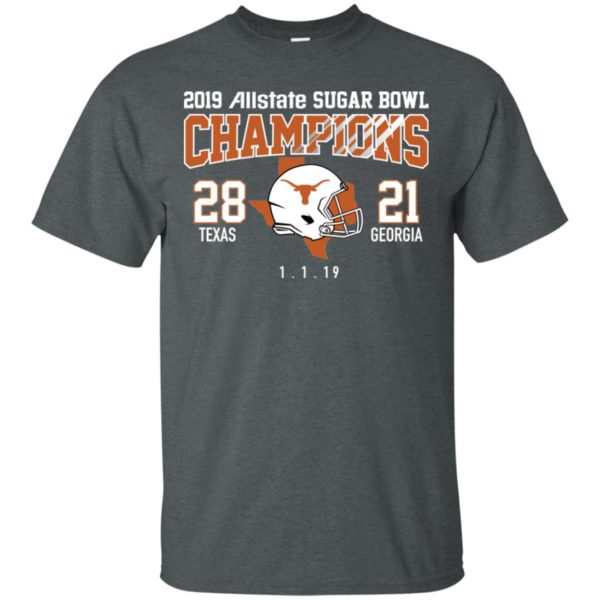 Texas Longhorns 2019 Sugar Bowl Champions Shirt