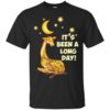 Giraffe Night It’s Been A Long Day Shirt