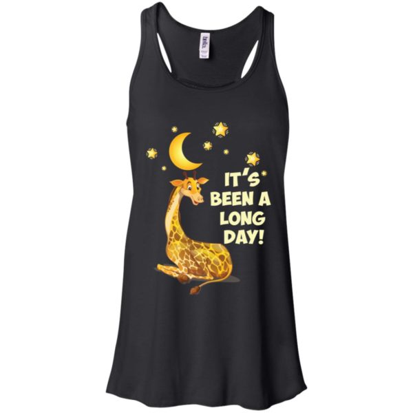 Giraffe Night It's Been A Long Day Shirt