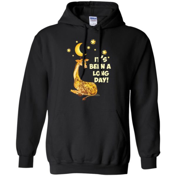 Giraffe Night It's Been A Long Day Shirt