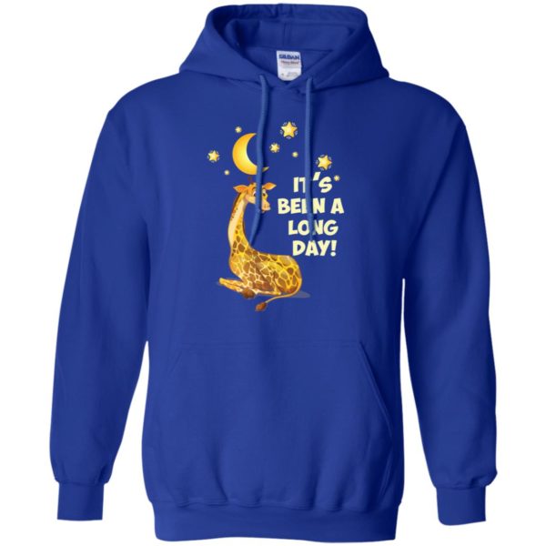 Giraffe Night It's Been A Long Day Shirt