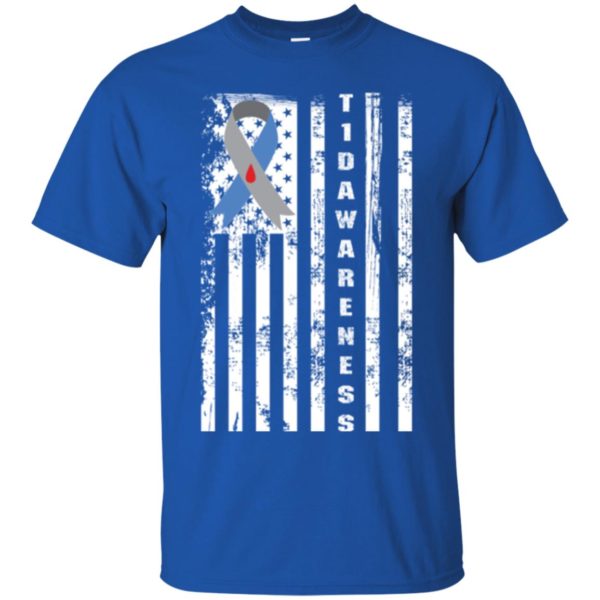 Type 1 Diabetes Awareness Ribbon Shirt