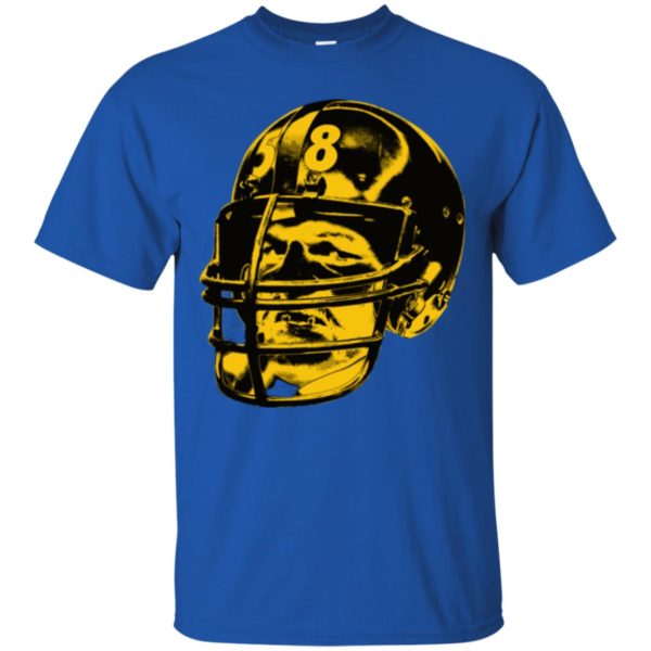 Jack Lambert 58 Helmet Face Black Shirt