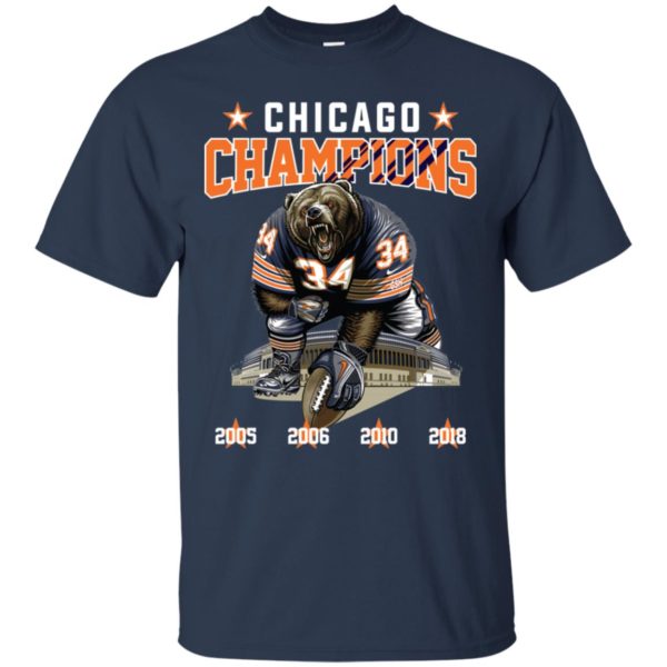 Chicago Bears NFC North Division Champion 2018 Playoffs Shirt