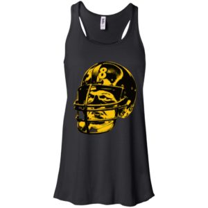 Jack Lambert 58 Helmet Face Black Shirt