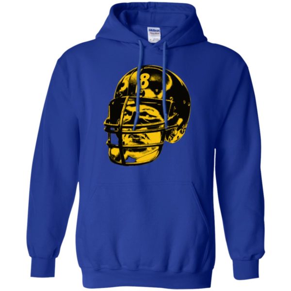 Jack Lambert 58 Helmet Face Black Shirt