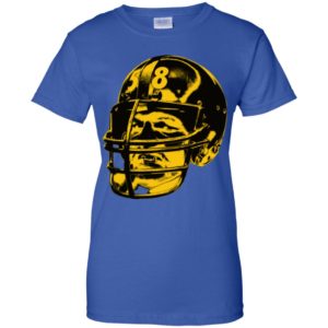 Jack Lambert 58 Helmet Face Black Shirt
