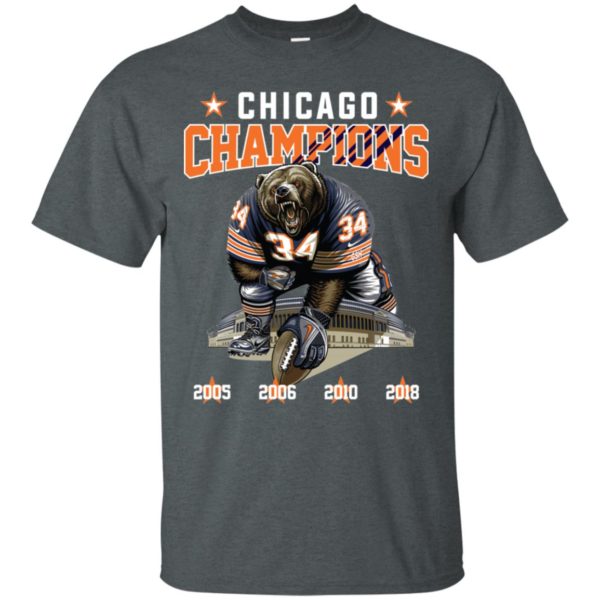 Chicago Bears NFC North Division Champion 2018 Playoffs Shirt