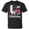 I Am 10 And Llamazing Amazing 10th Birthday Shirt