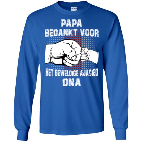 Papa Bedankt Voor Het Geweldige Ajacied DNA Shirt