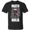 Math Ninja Shirt