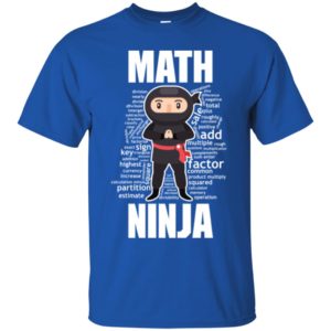 Math Ninja Shirt