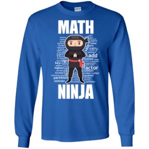 Math Ninja Shirt