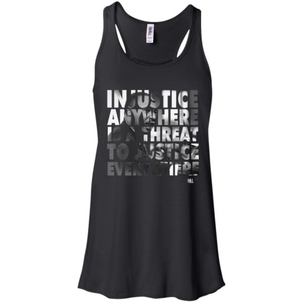 Martin Luther King Jr. Injustice Anywhere Is A Threat Shirt