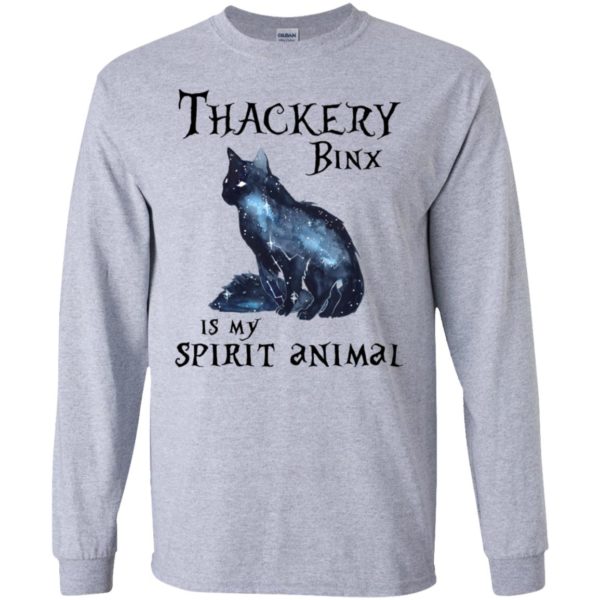 Thackery Binx Is My Spirit Animal Cat Lover Shirt