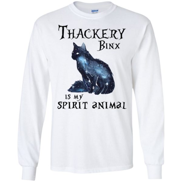 Thackery Binx Is My Spirit Animal Cat Lover Shirt