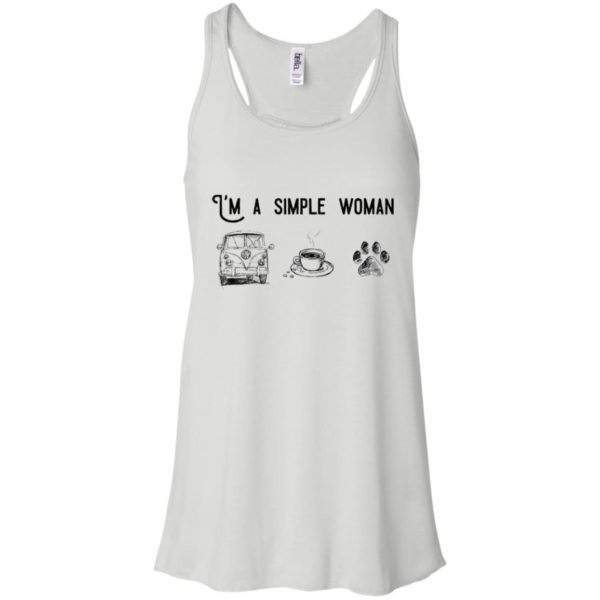 I’m Simple Woman Like Volkswagen, Coffee and Dog Shirt