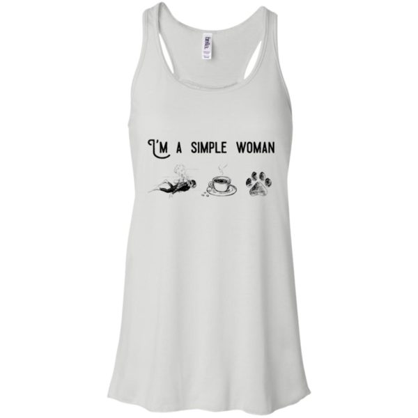 I’m Simple Woman Like Diving, Coffee and Dog Shirt