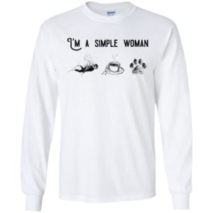 I’m Simple Woman Like Diving, Coffee and Dog Shirt