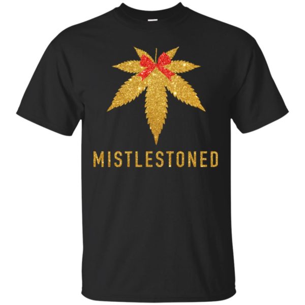 Mistlestoned Weed Christmas Shirt