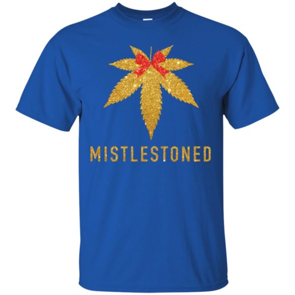 Mistlestoned Weed Christmas Shirt