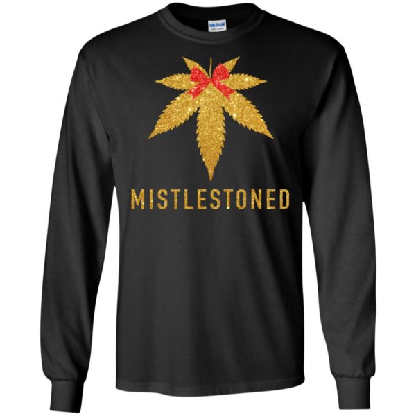 Mistlestoned Weed Christmas Shirt