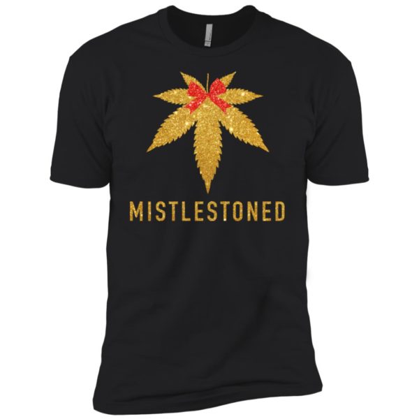 Mistlestoned Weed Christmas Shirt