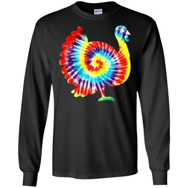 Tie Dye Turkey Thanksgiving Shirt